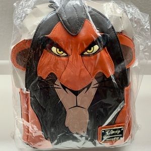 Loungefly Disney Scar Lion King Mini Backpack New with tags.